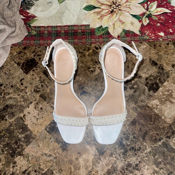 I.N.C. Pearl Heels - Picture 2 of 7